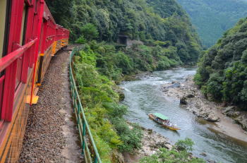 Железная дорога Сагано Sagano Scenic Railway