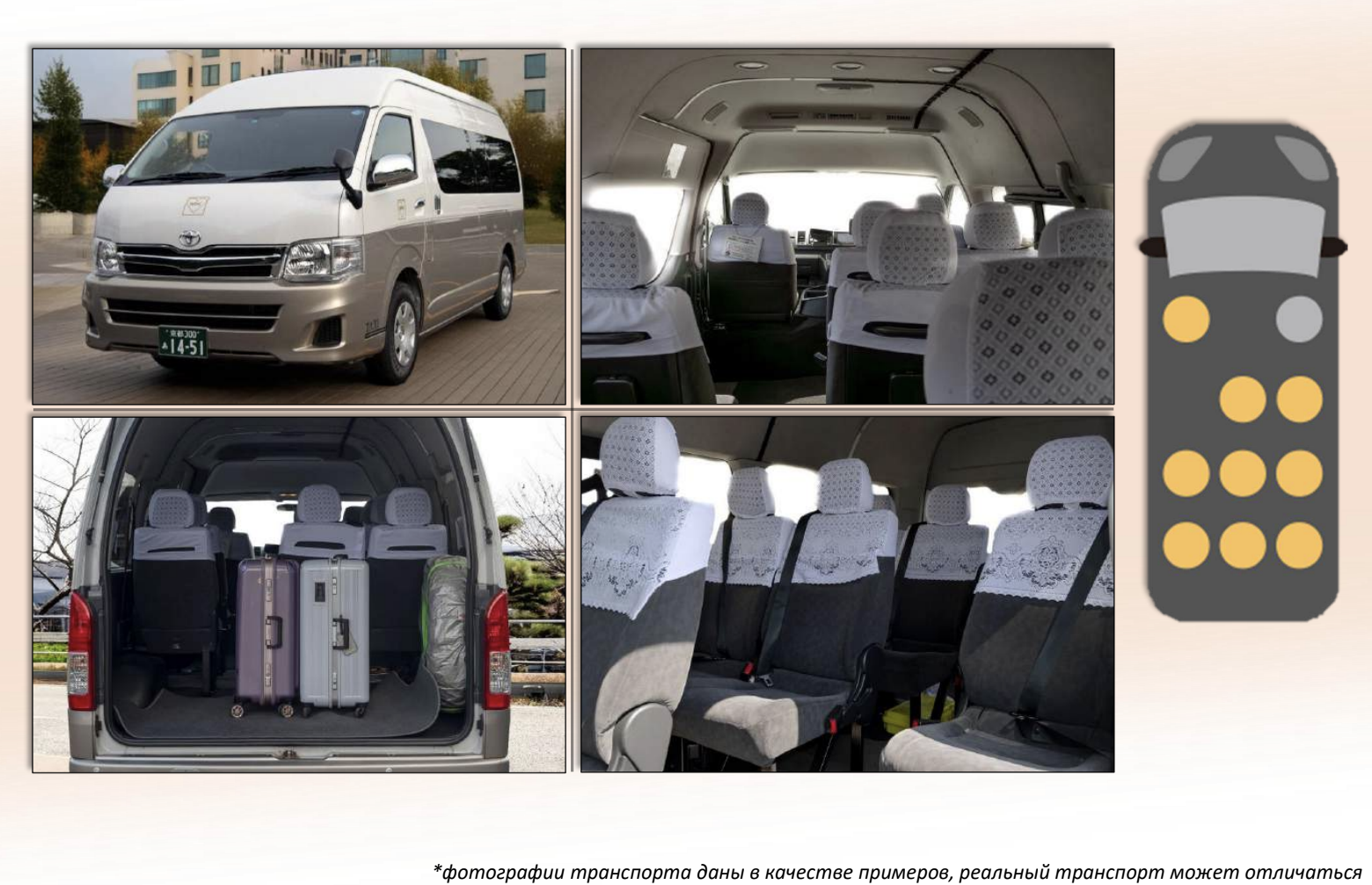 Микроавтобус TOYOTA HiAce