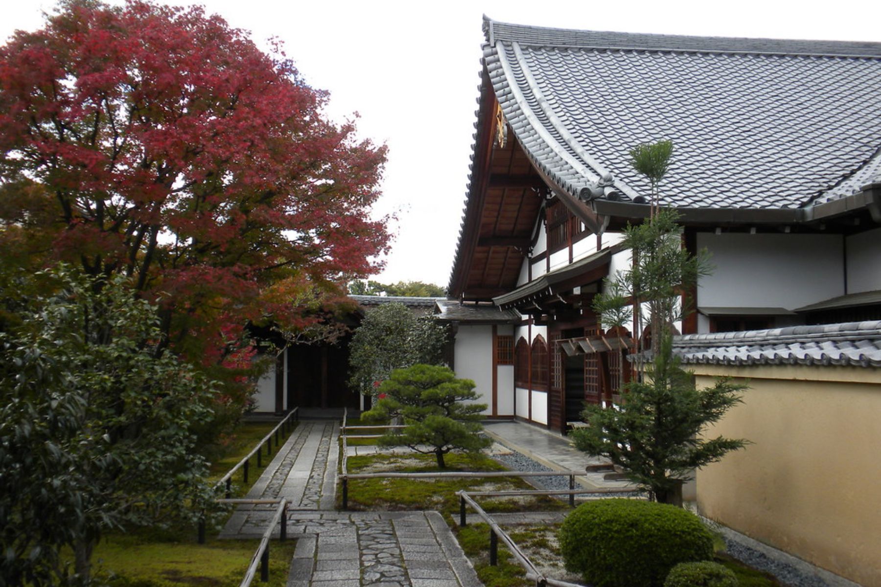 Храмовая деревня дзэн в Киото