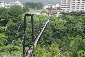 Мост Кину Татэива Оцурибаси Kinu Tateiwa Otsuribashi bridge