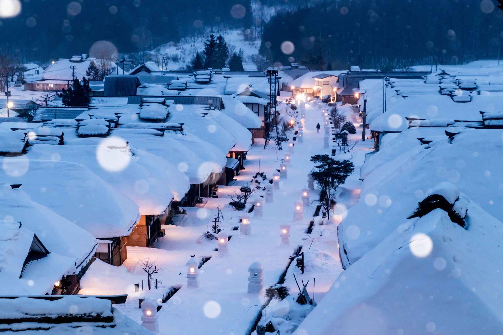 Зима в Японских Альпах (зима 2023–2024)