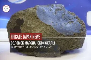 Марсианский камень выставят на Osaka Expo 2025