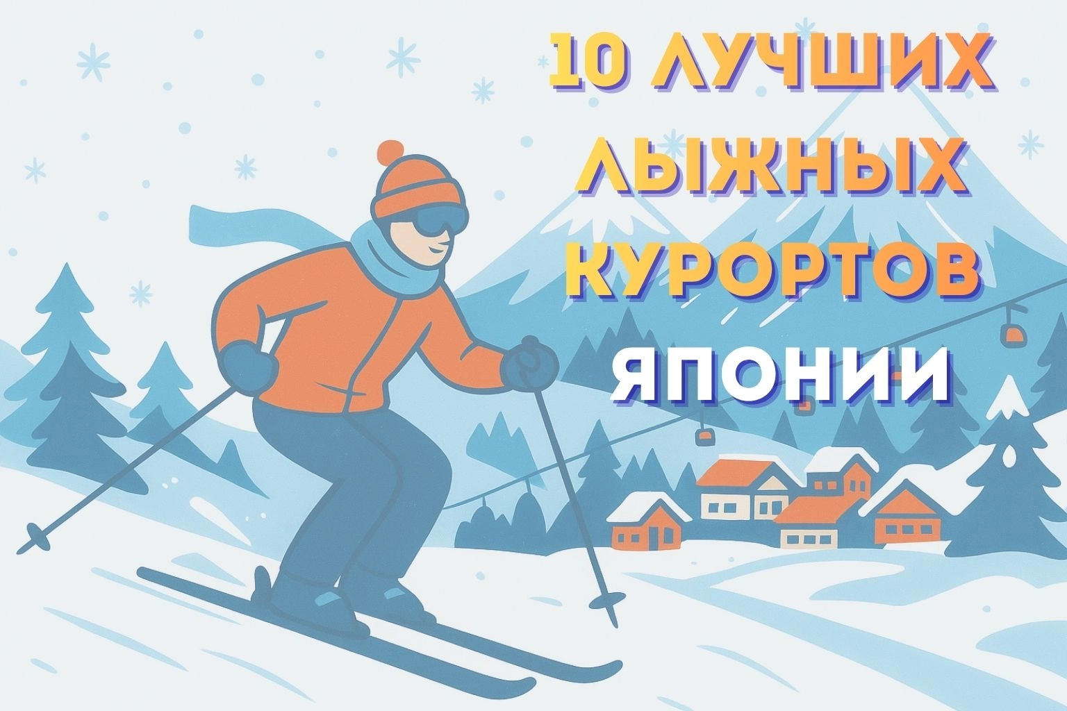 Рейтинг 10-и лучших горнолыжных курортов Японии 