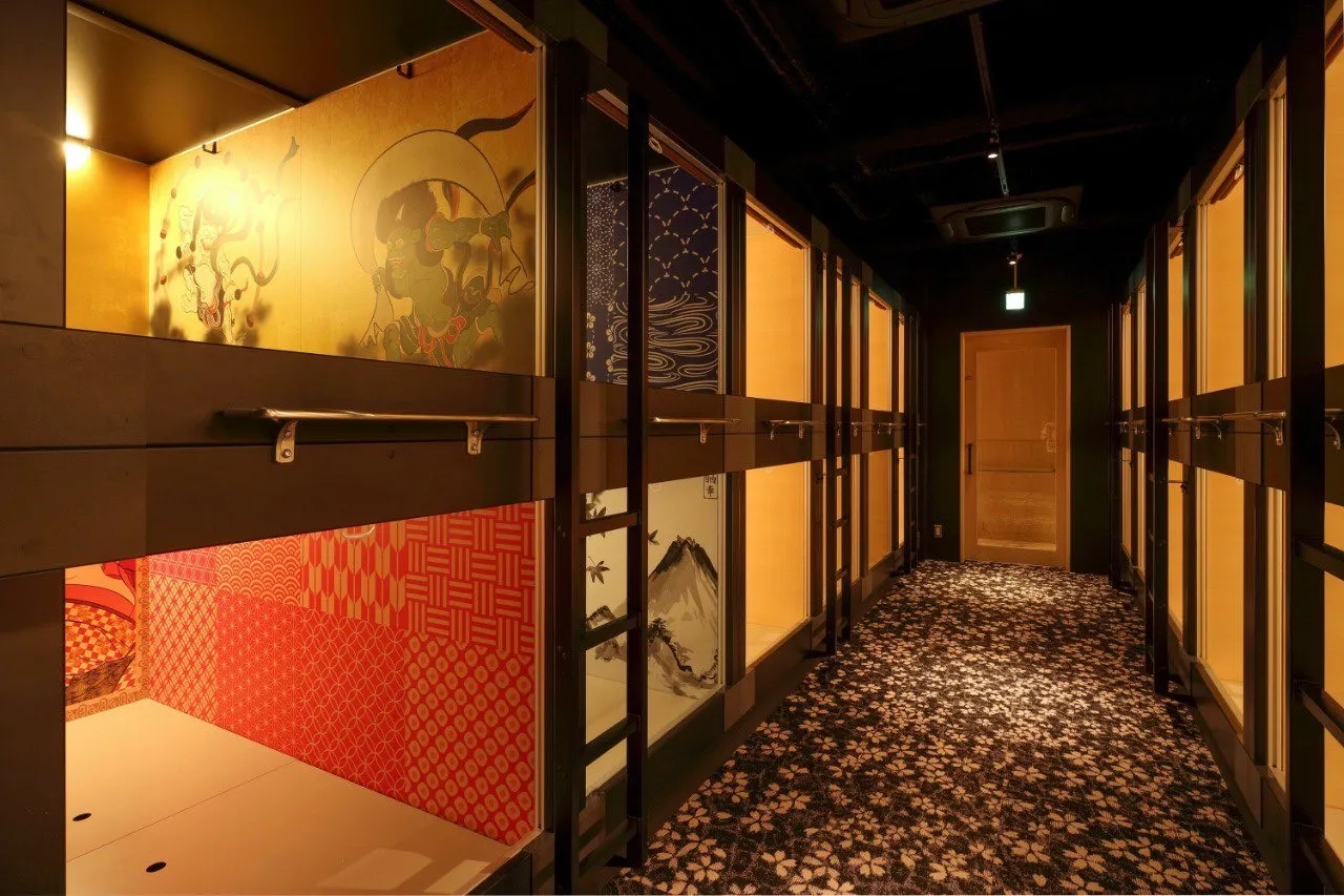 В Осаке открылся необычный капсульный отель Ninja & Geisha