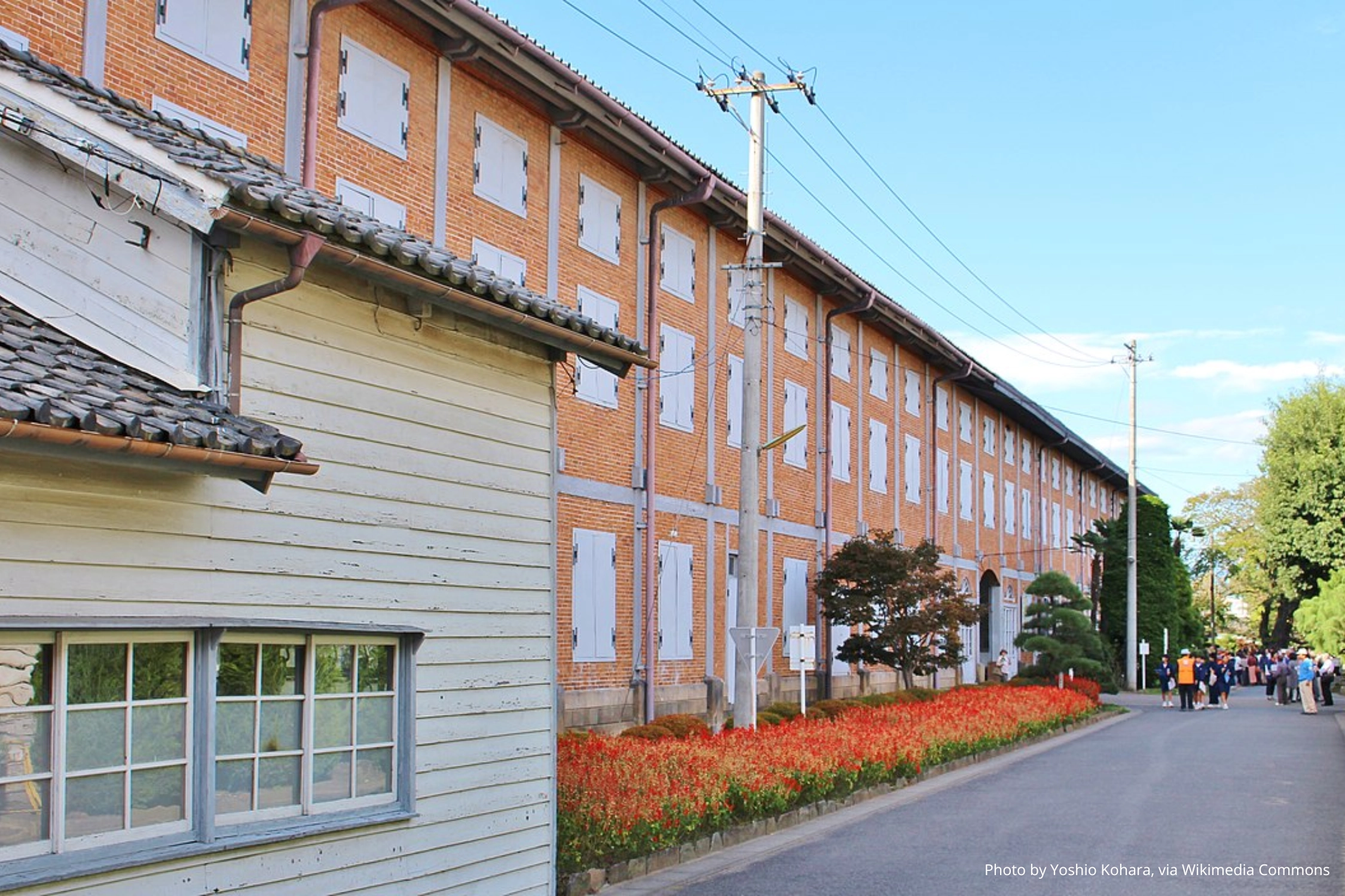 Шелковая фабрика Томиока (Tomioka Silk Mill)