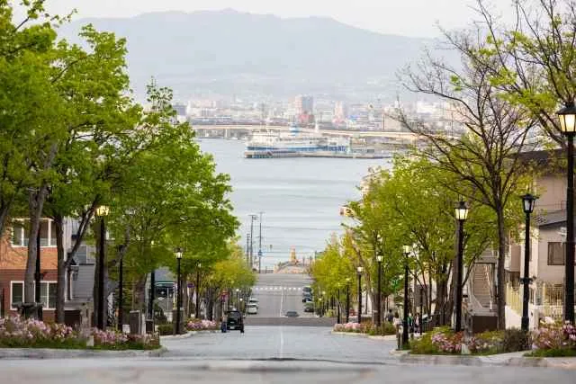 Склон Хатимандзака Hachimanzaka Slope