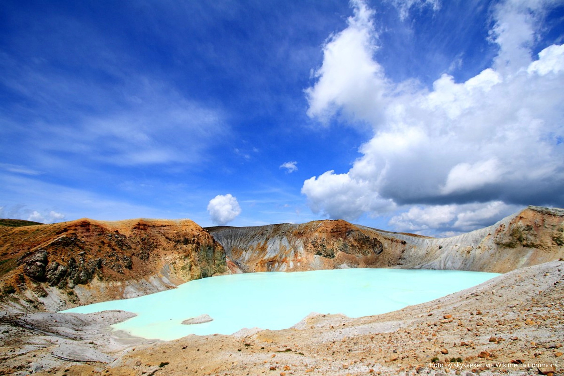 Кратерное озеро Югама (Yugama Crater Lake)